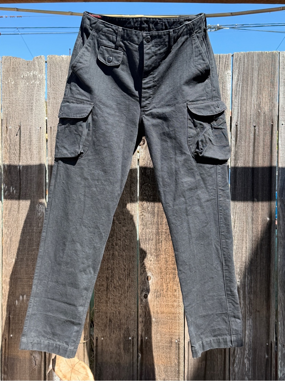 FREEWHEELERS Timber Cruiser Forestry Bubo 13oz Duck Canvas Pants 34-34 Japa